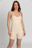Creme Brulee White Lined Playsuit