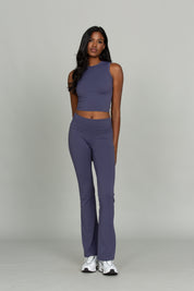 Pale Indigo CoreSculpt Crop Tank