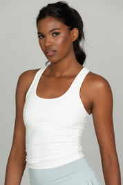 Ivory Essential Full Length Racerback