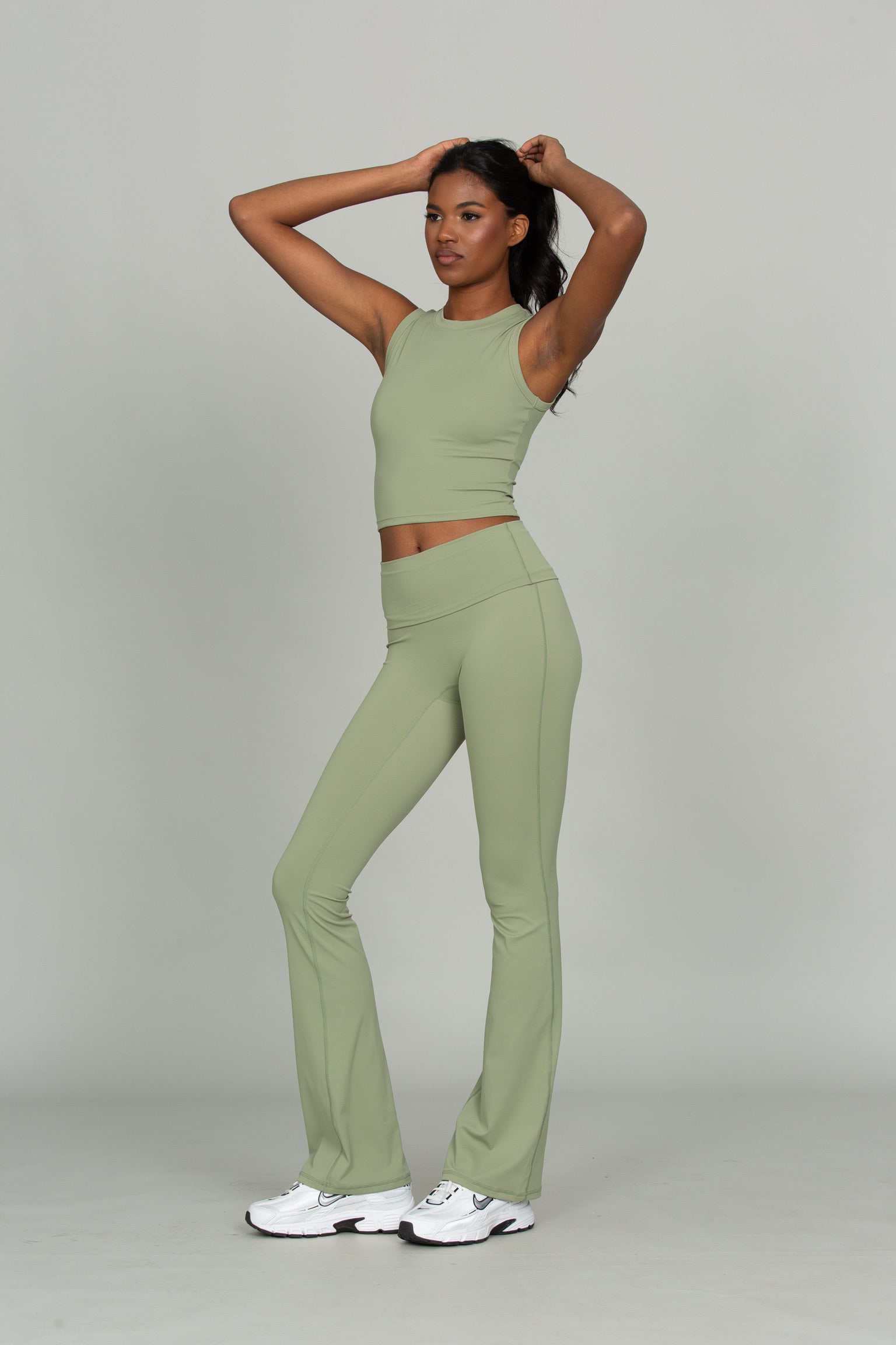 Matcha CoreSculpt Crop Tank