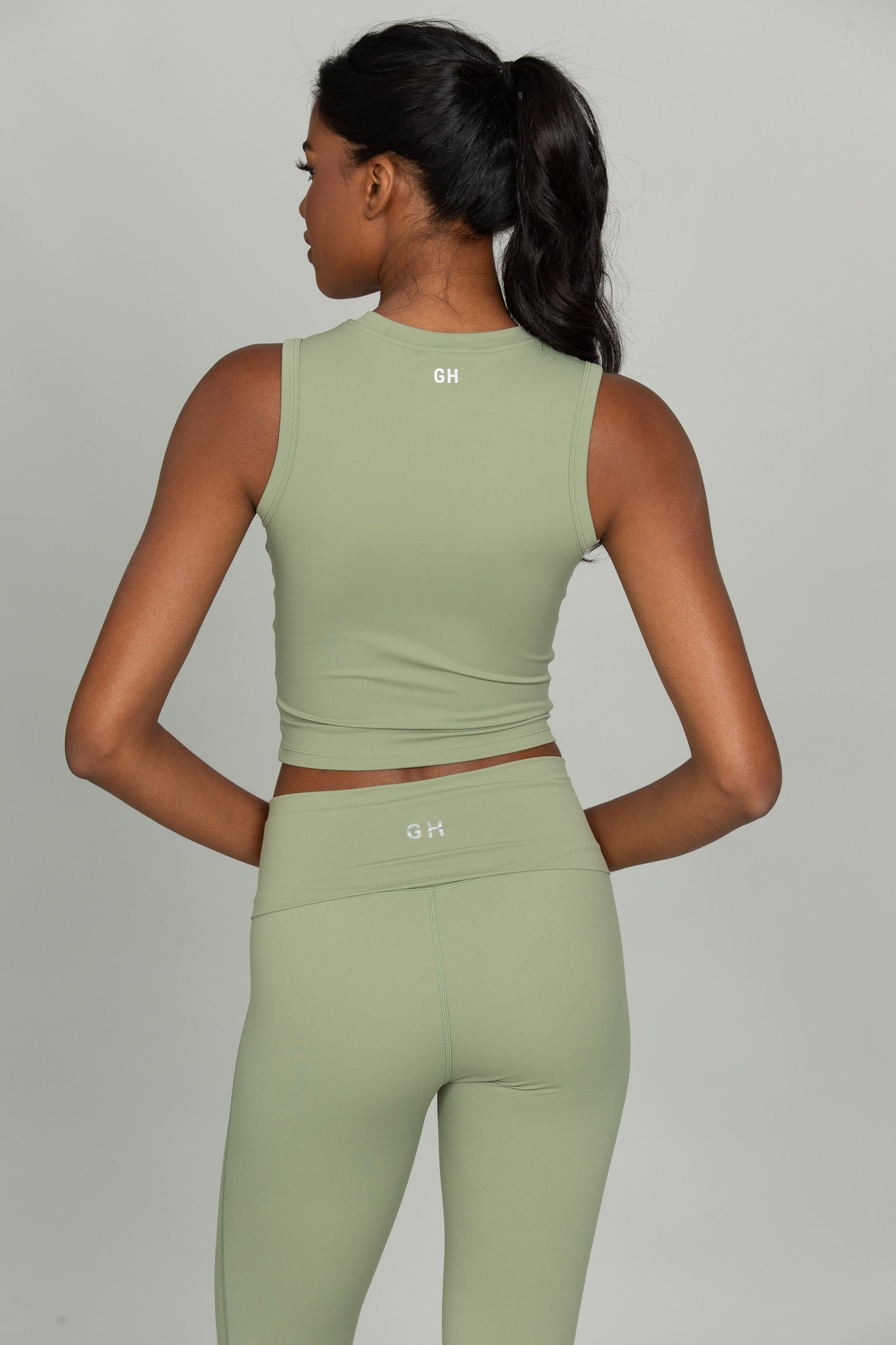 Matcha CoreSculpt Crop Tank