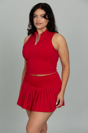 Ruby Pleated Tennis Skirt