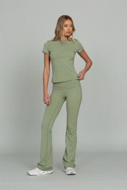 Matcha Essential Full Length Short Sleeve