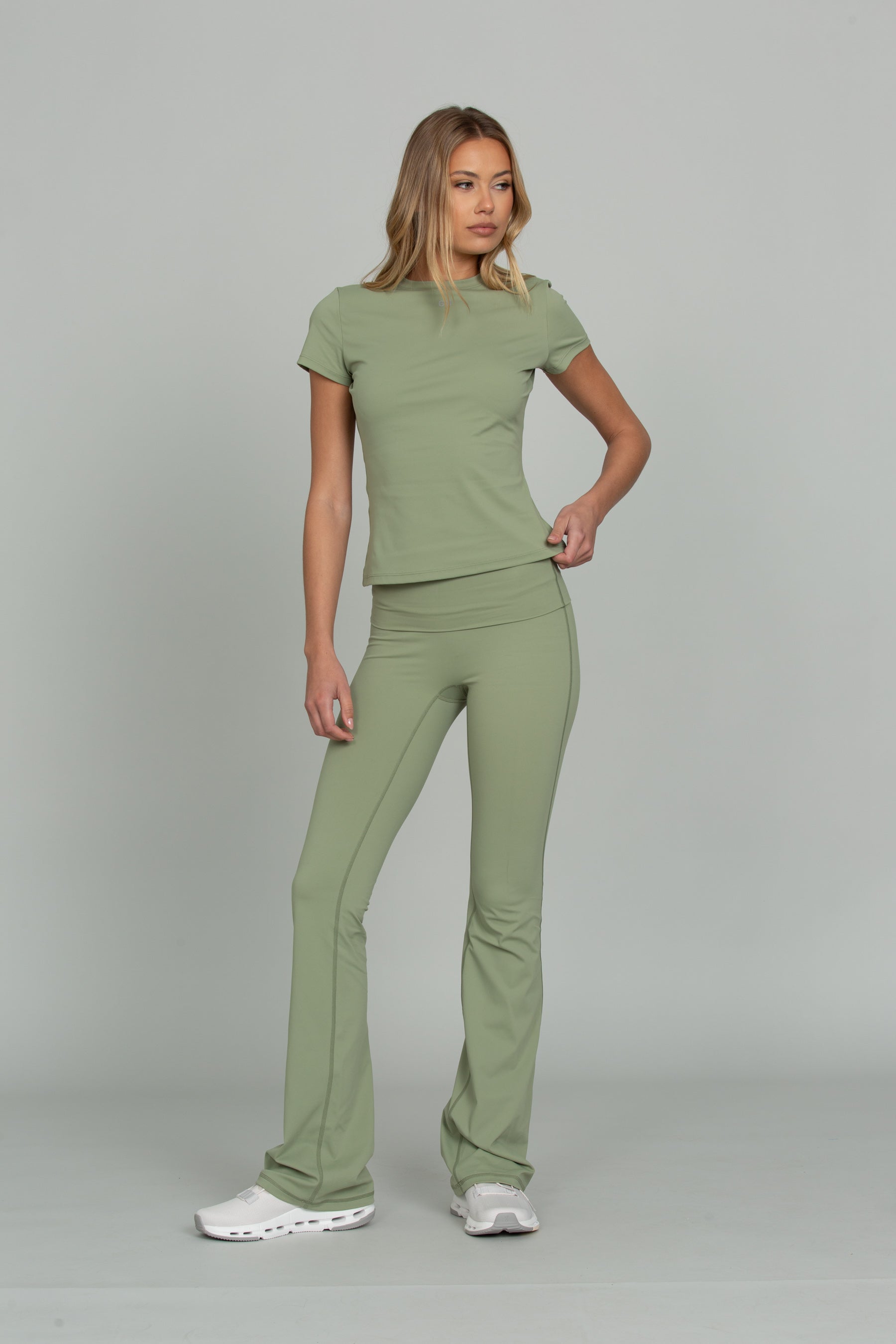 Matcha Essential Full Length Short Sleeve