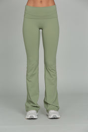 Matcha Essential Foldover Flare Pant