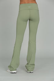Matcha Essential Foldover Flare Pant