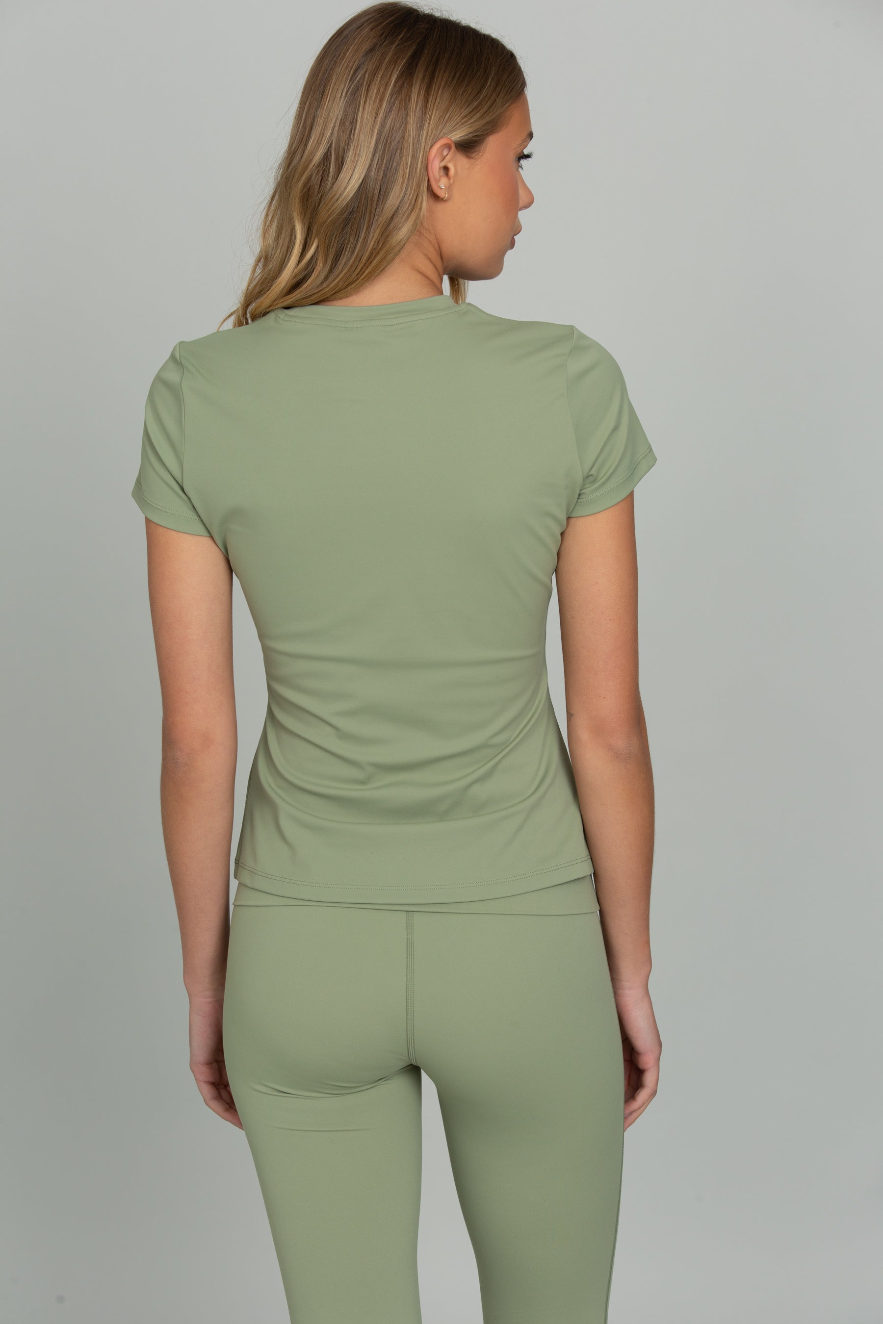 Matcha Essential Full Length Short Sleeve