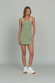 Matcha Open Back Active Dress
