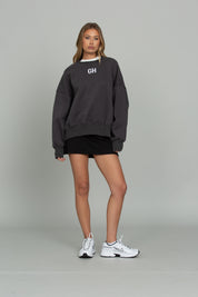 Off-Black GH Embroidered Sweatshirt