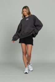 Off-Black GH Embroidered Sweatshirt