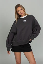 Off-Black GH Embroidered Sweatshirt