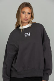 Off-Black GH Embroidered Sweatshirt