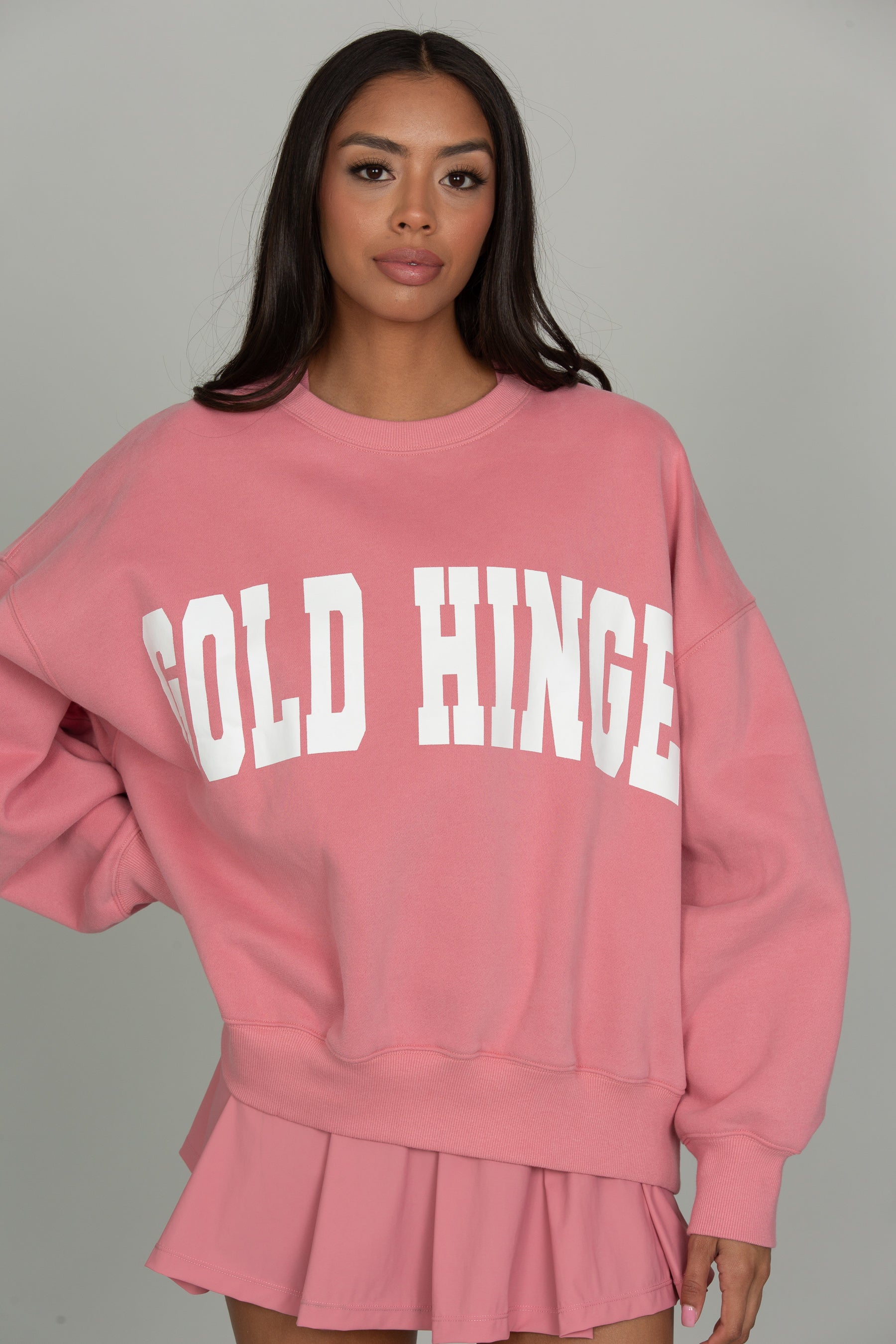 main story Bubble Sweatshirt Rose 8 タグ付き Desert Rose GH Wide Arm Sweatshirt – Gold Hinge