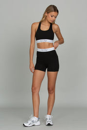 Black MotionCloud 4" Sport Spandex