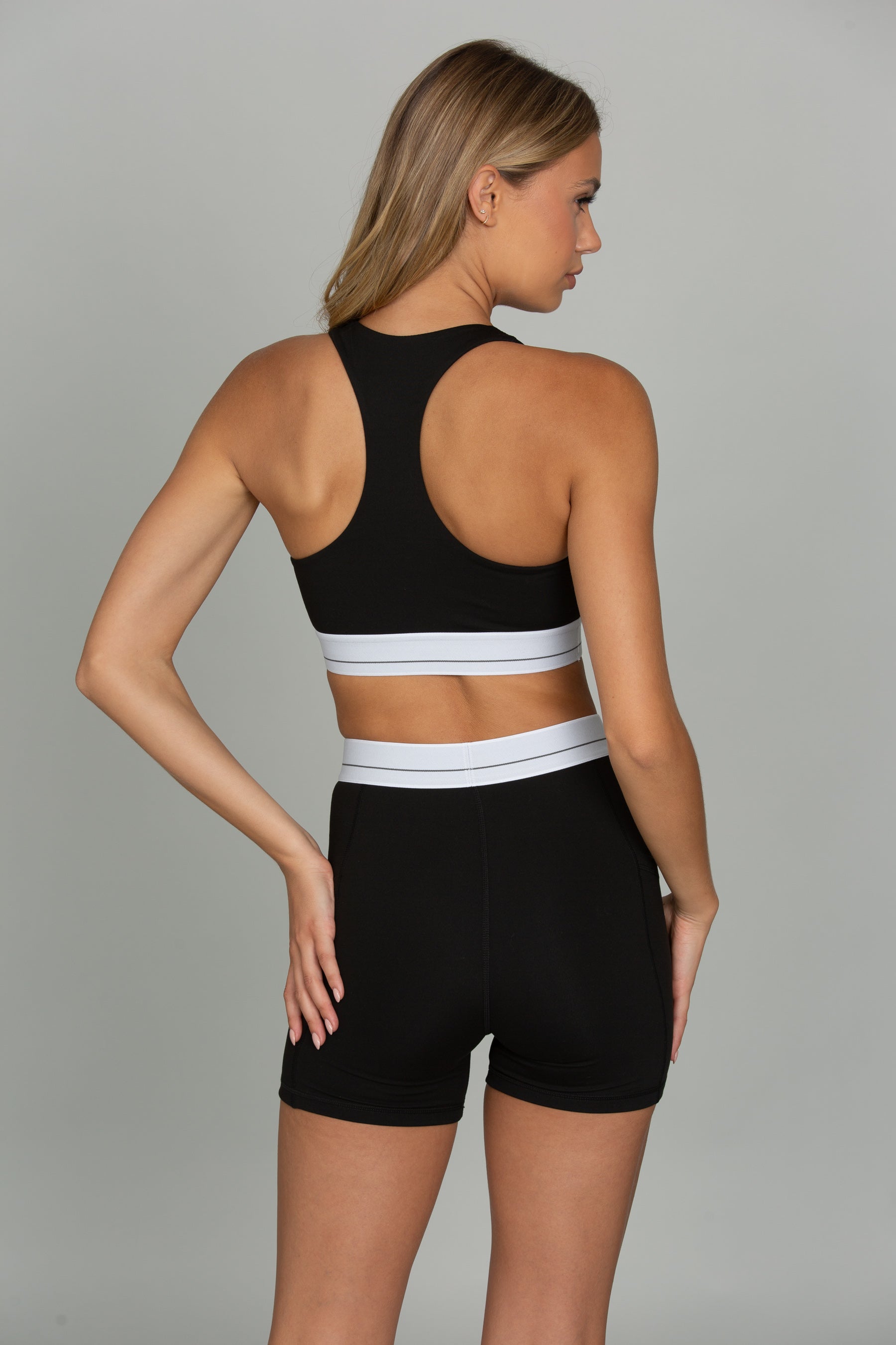 Black MotionCloud 4" Sport Spandex