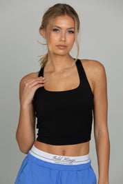 Blackout Criss Cross Back Yoga Tank