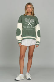 Wind Chime Pleated Tennis Skirt