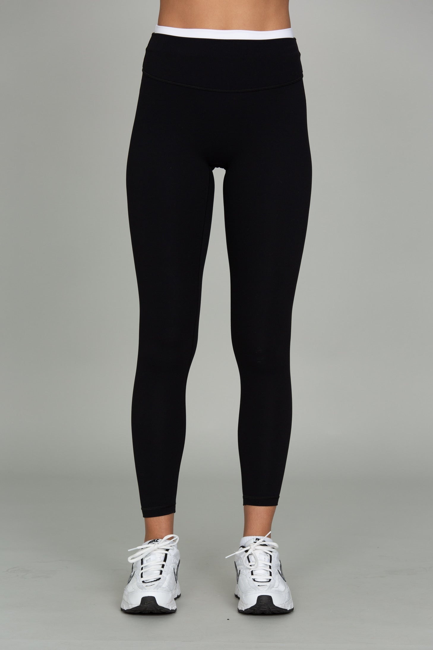 Black Double Waist StrydeForm Legging