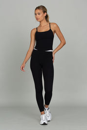 Black Double Waist StrydeForm Legging
