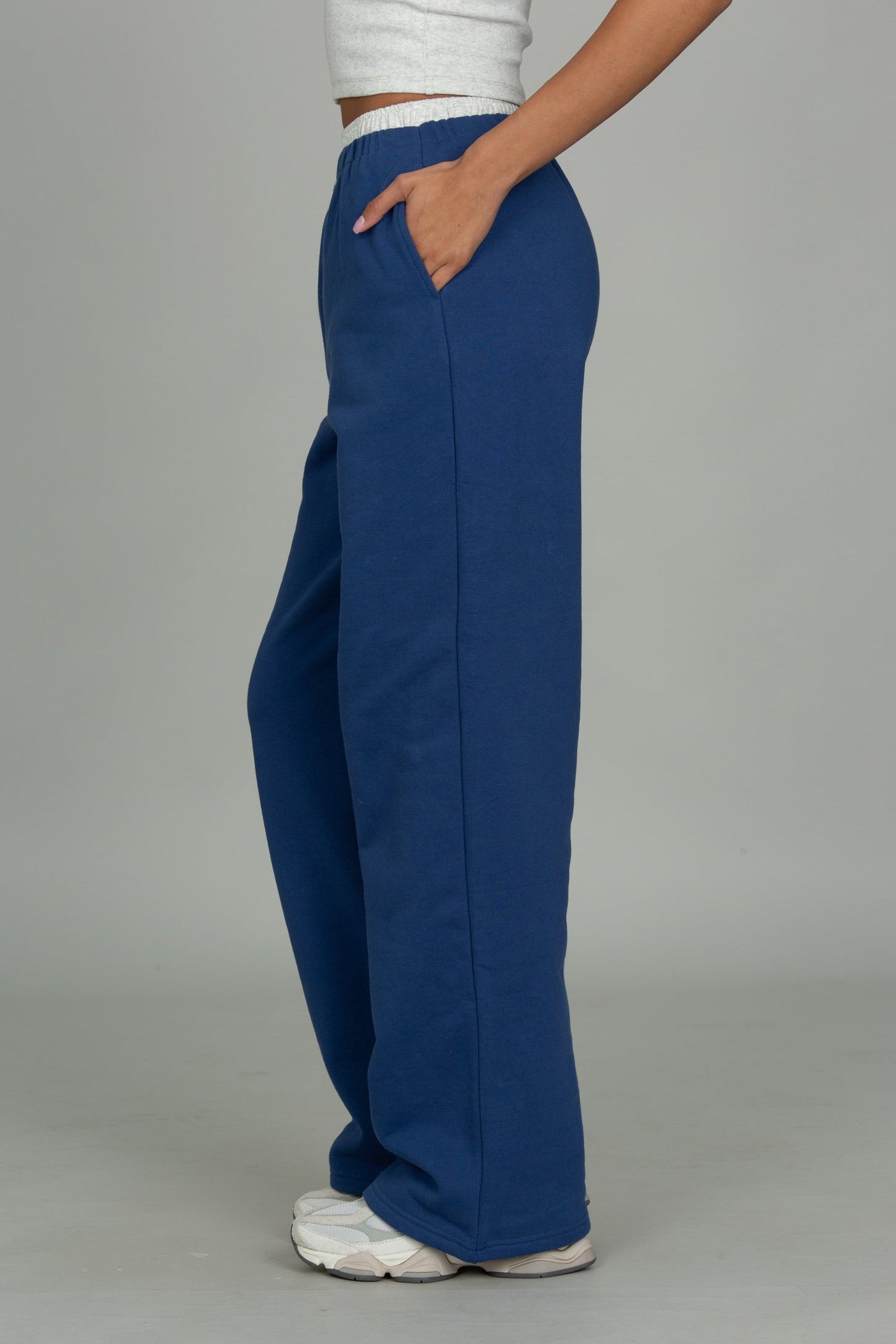 Azure Wide Leg Sweatpant