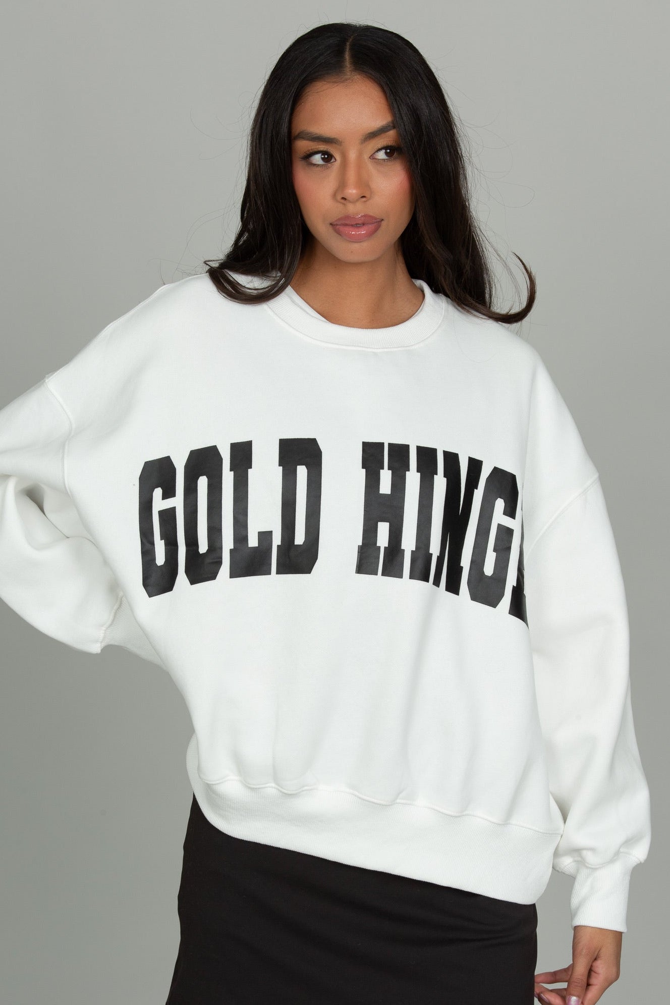Ivory GH Wide Arm Sweatshirt