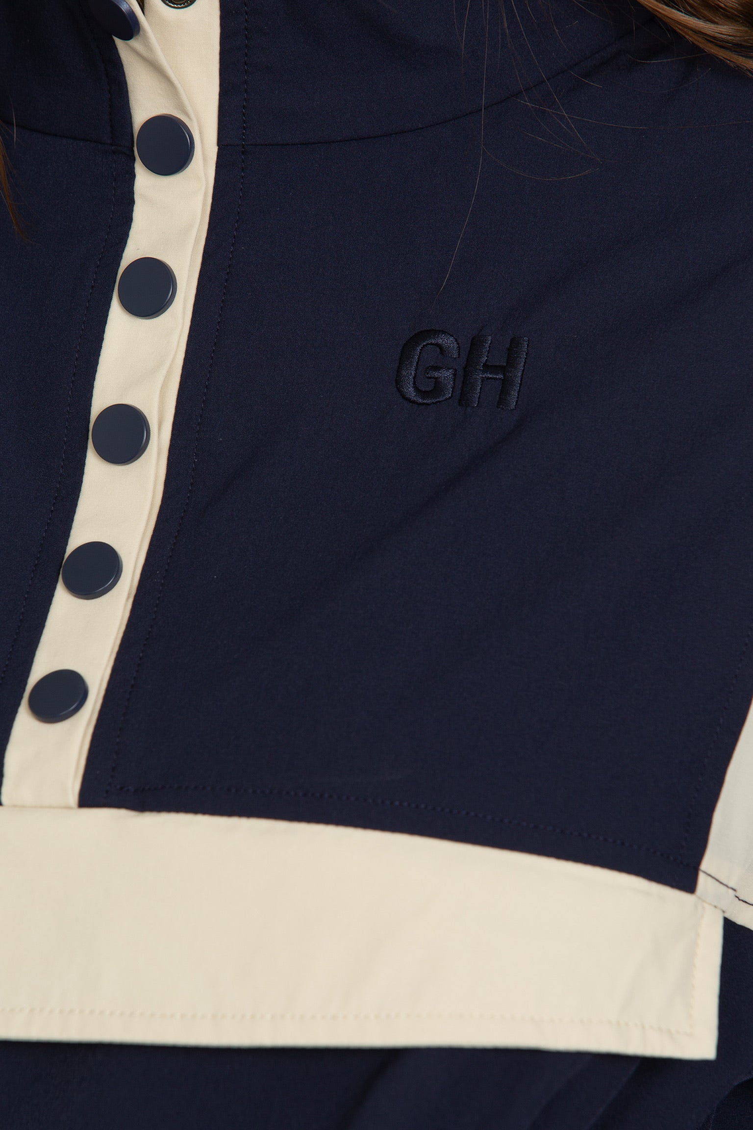Vintage Navy AirGlyde Cropped Windbreaker [Pre-Order]
