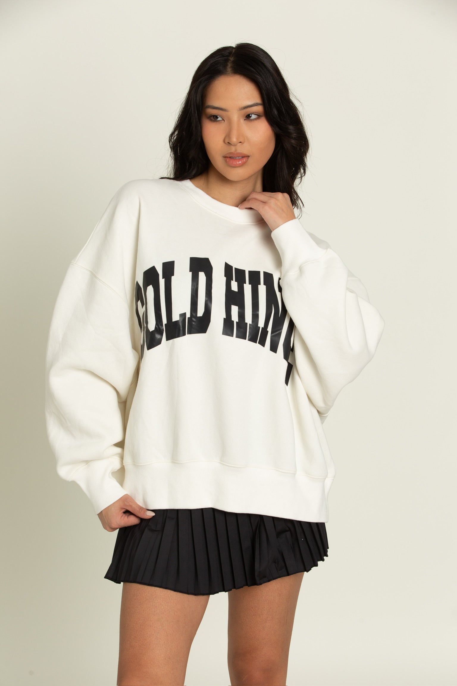 Ivory GH Wide Arm Sweatshirt