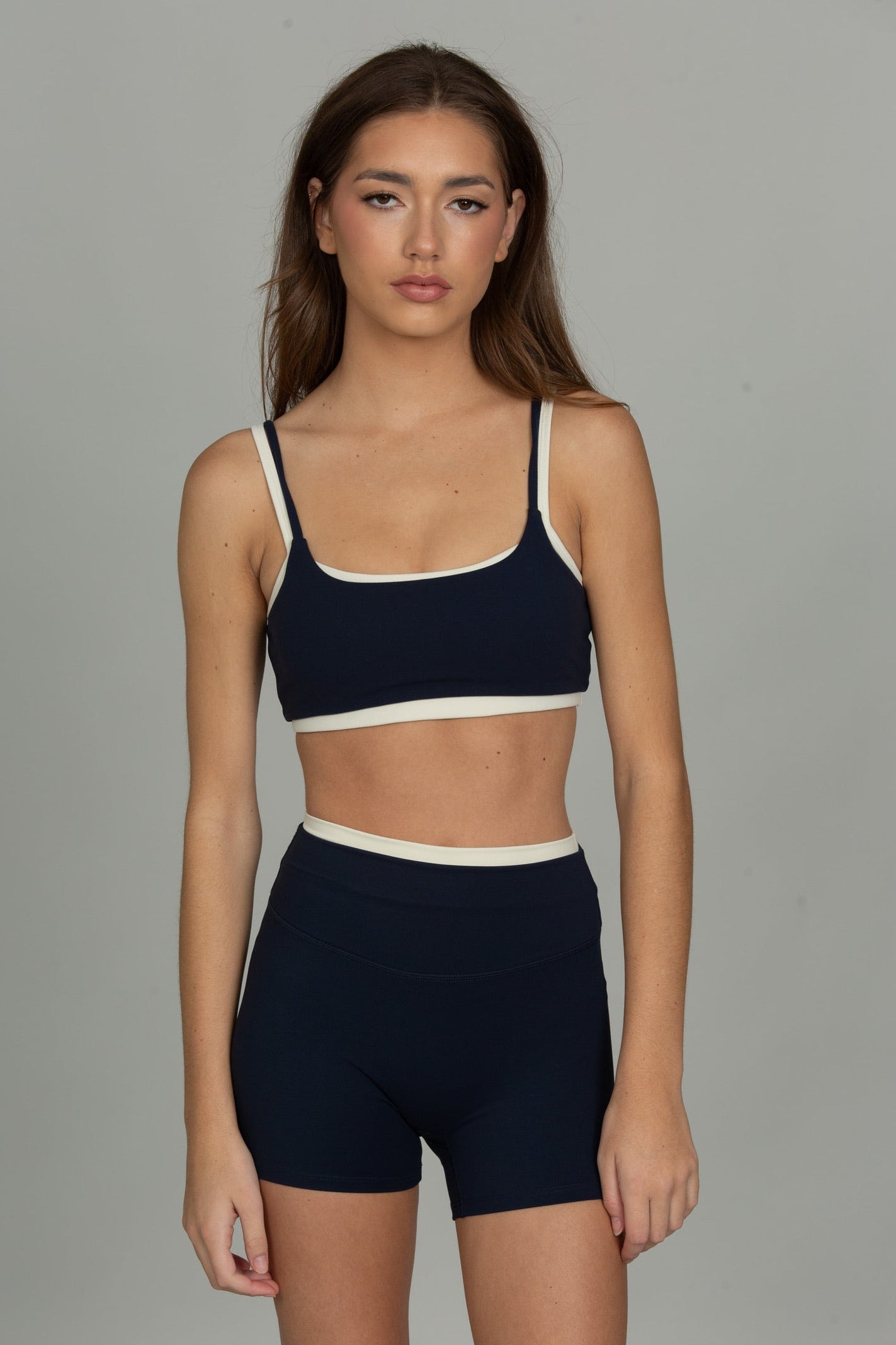 Midnight Navy Double Waist StrydeForm Short