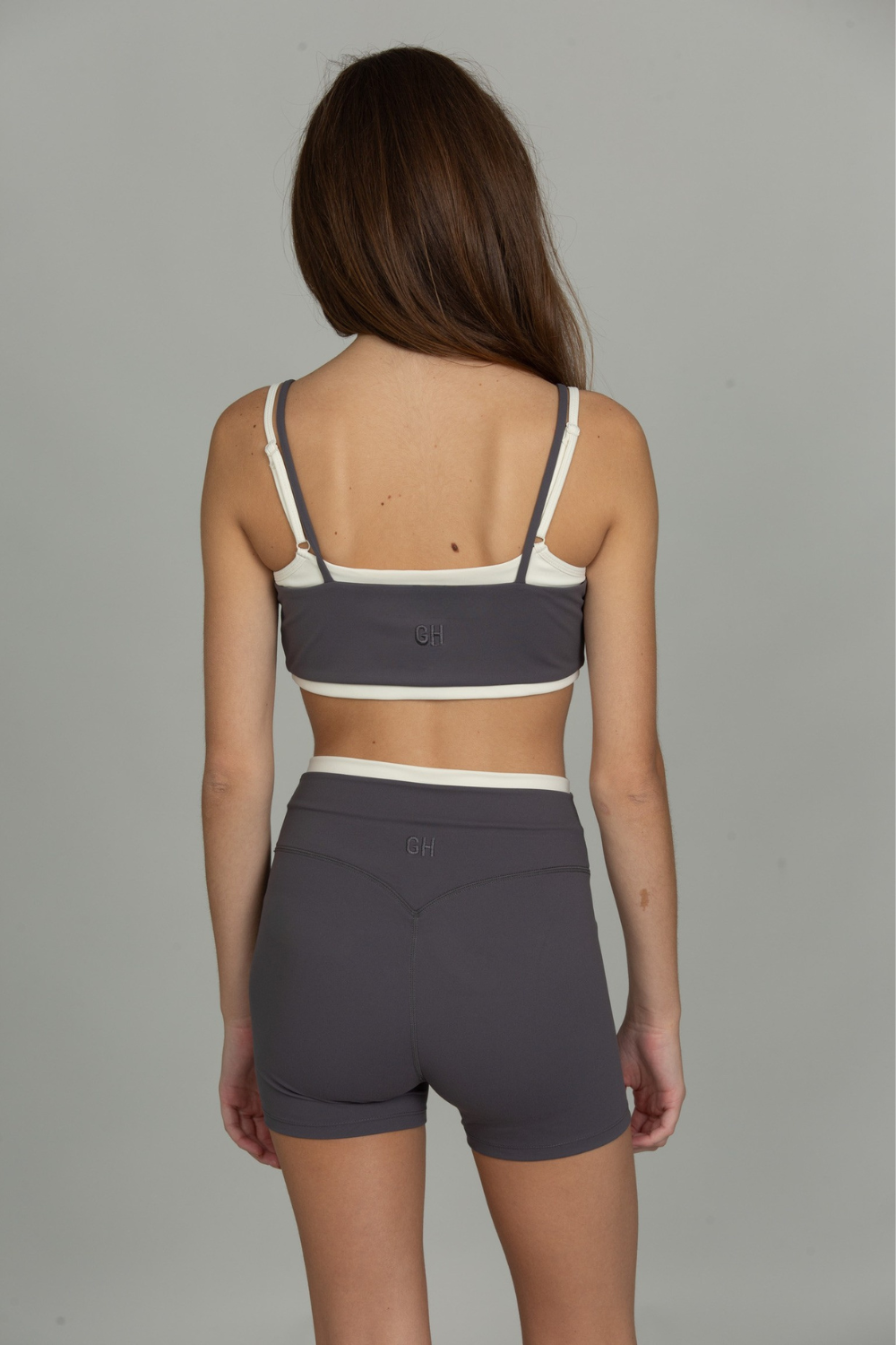 Steel Grey Double Waist StrydeForm Short