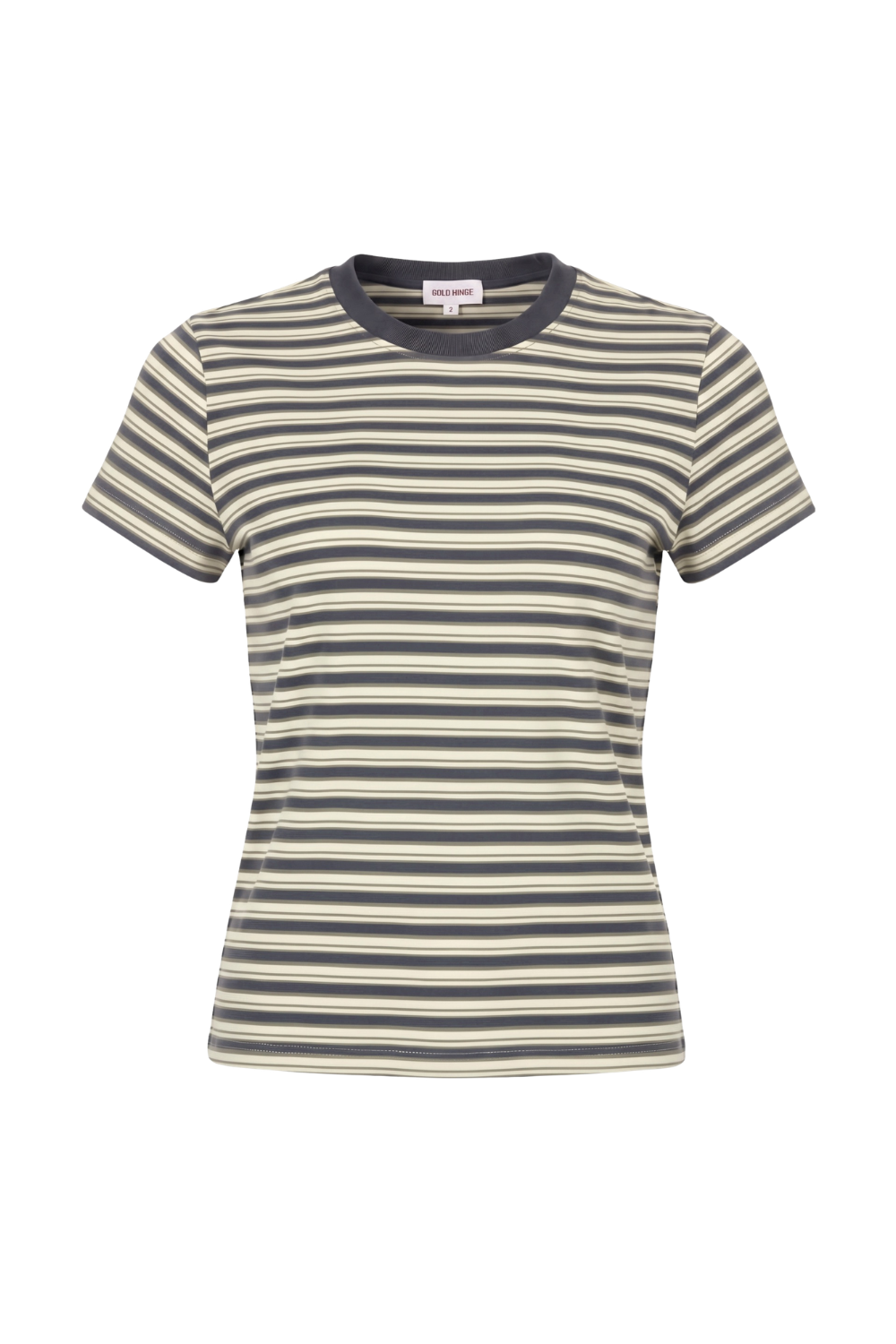 Rize Cotton Striped Tee