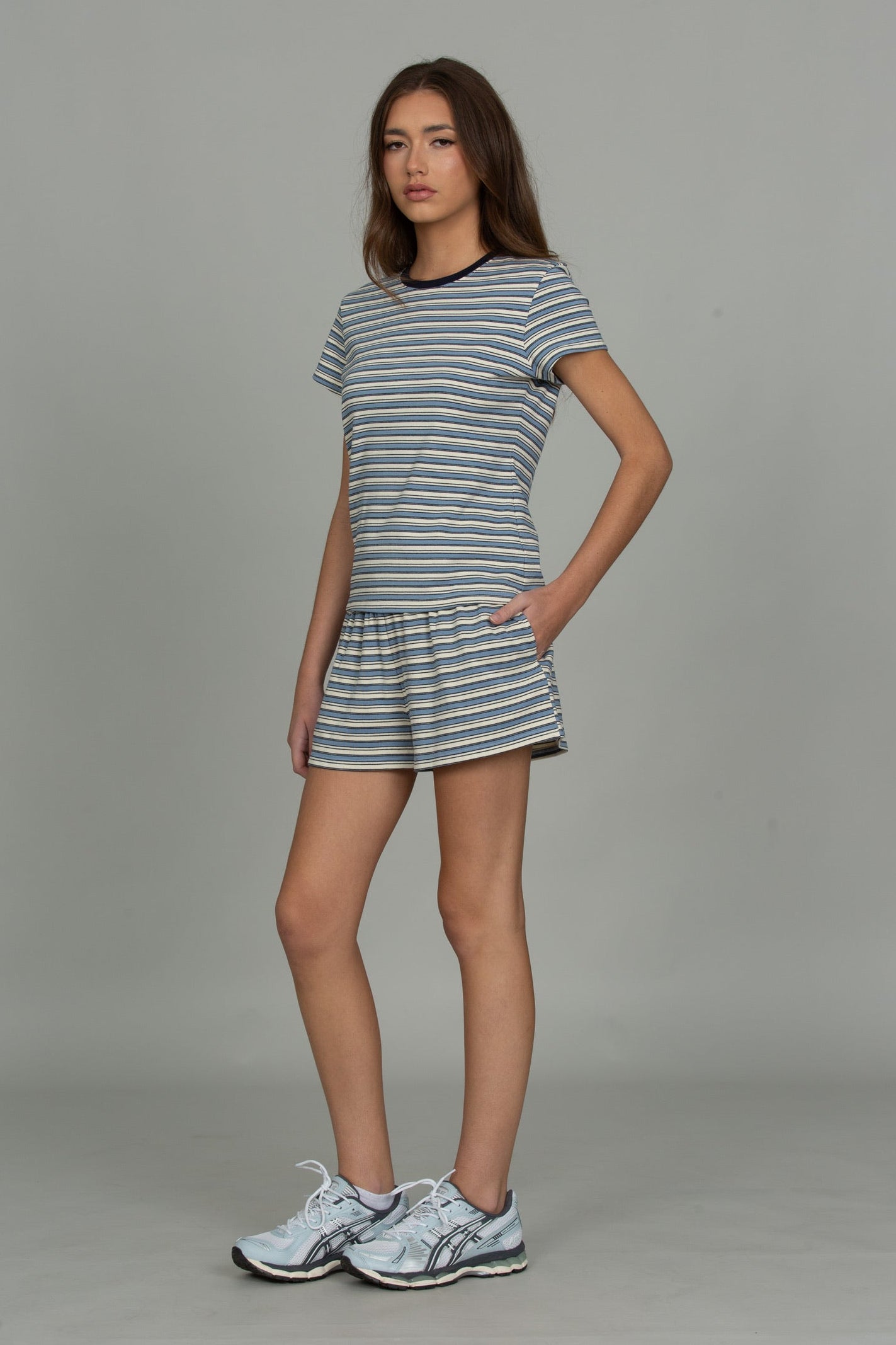 Chill Cotton Striped Short