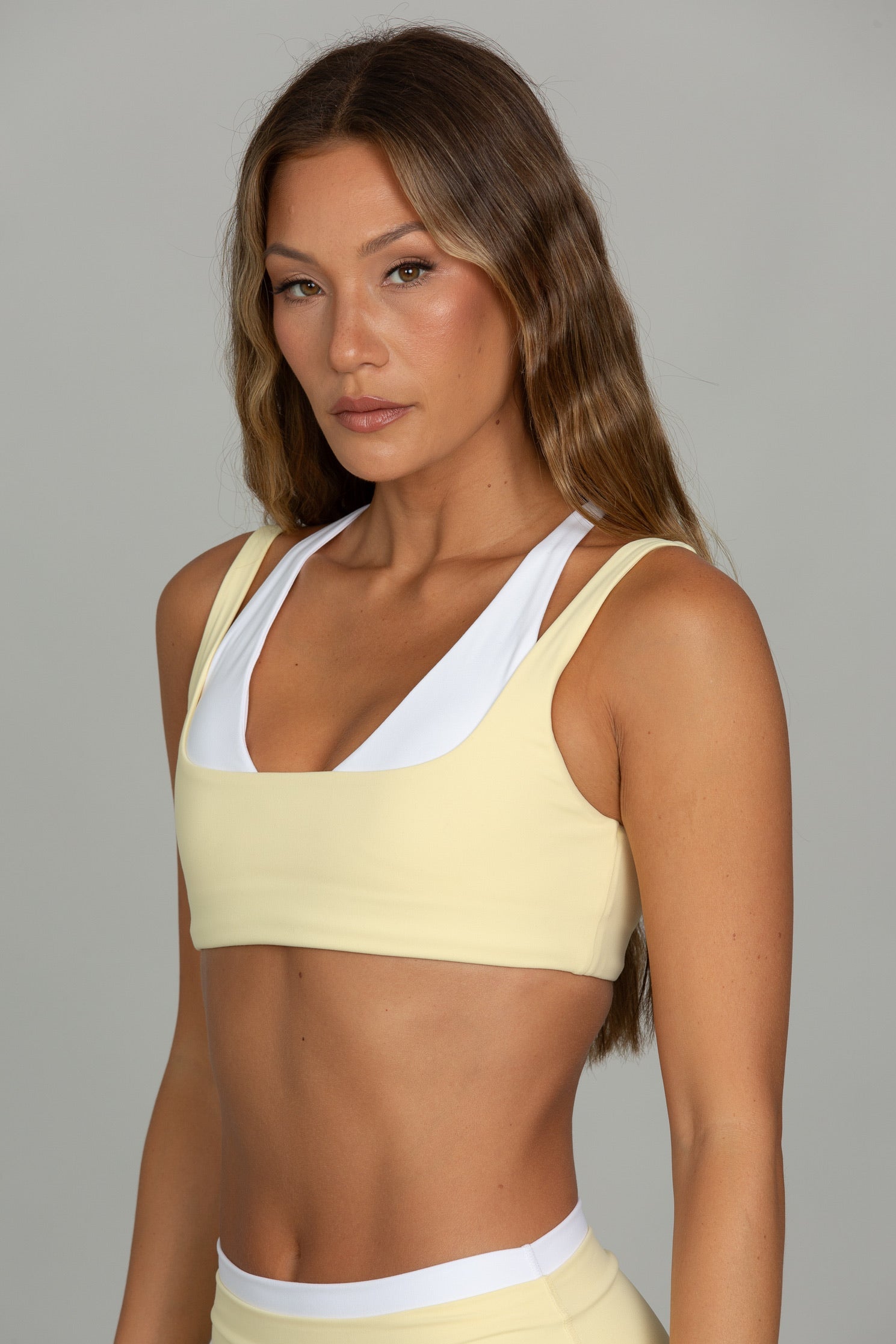 Warm Yellow Velocity StrydeForm Bra