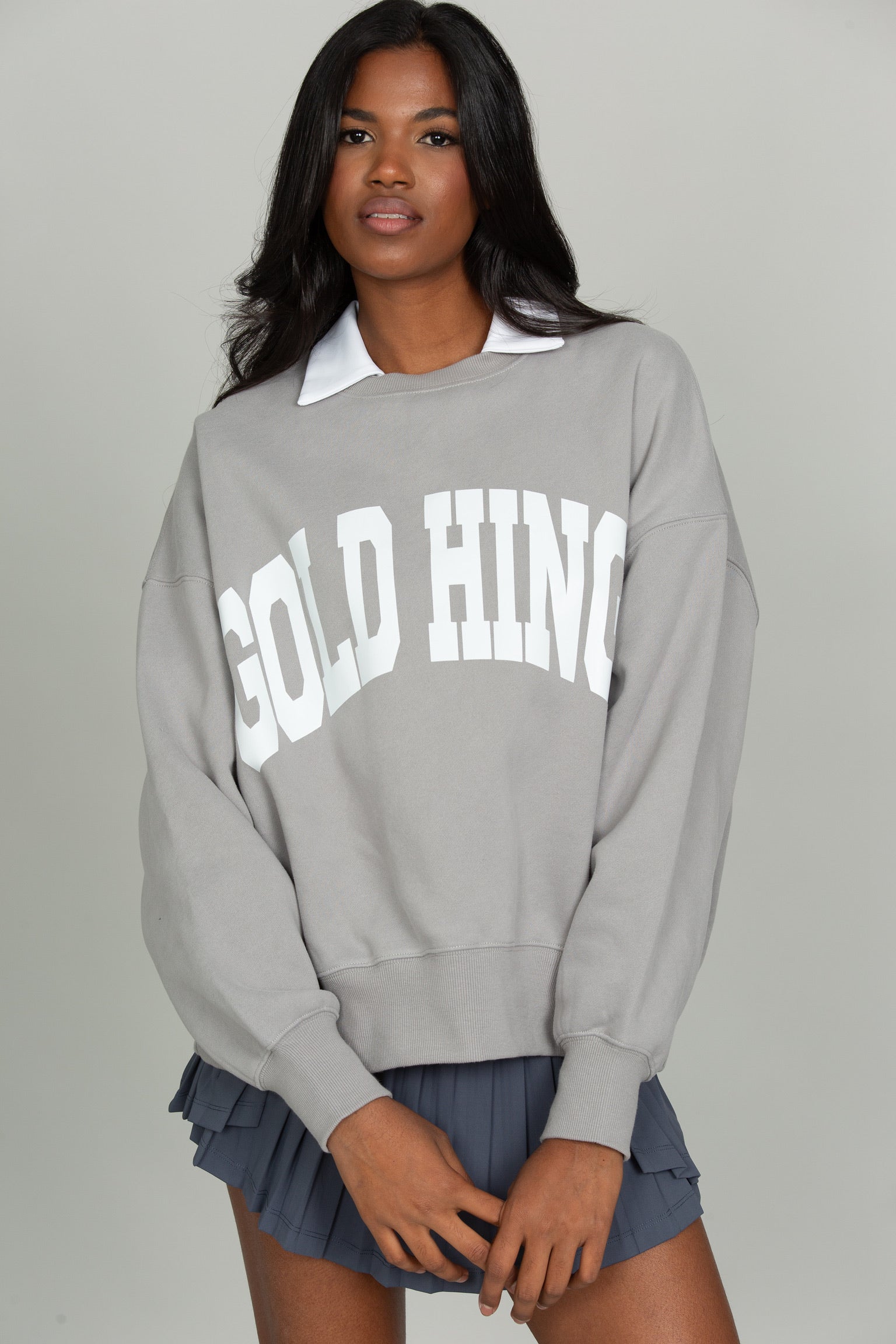 Light Grey GH Wide Arm Sweatshirt