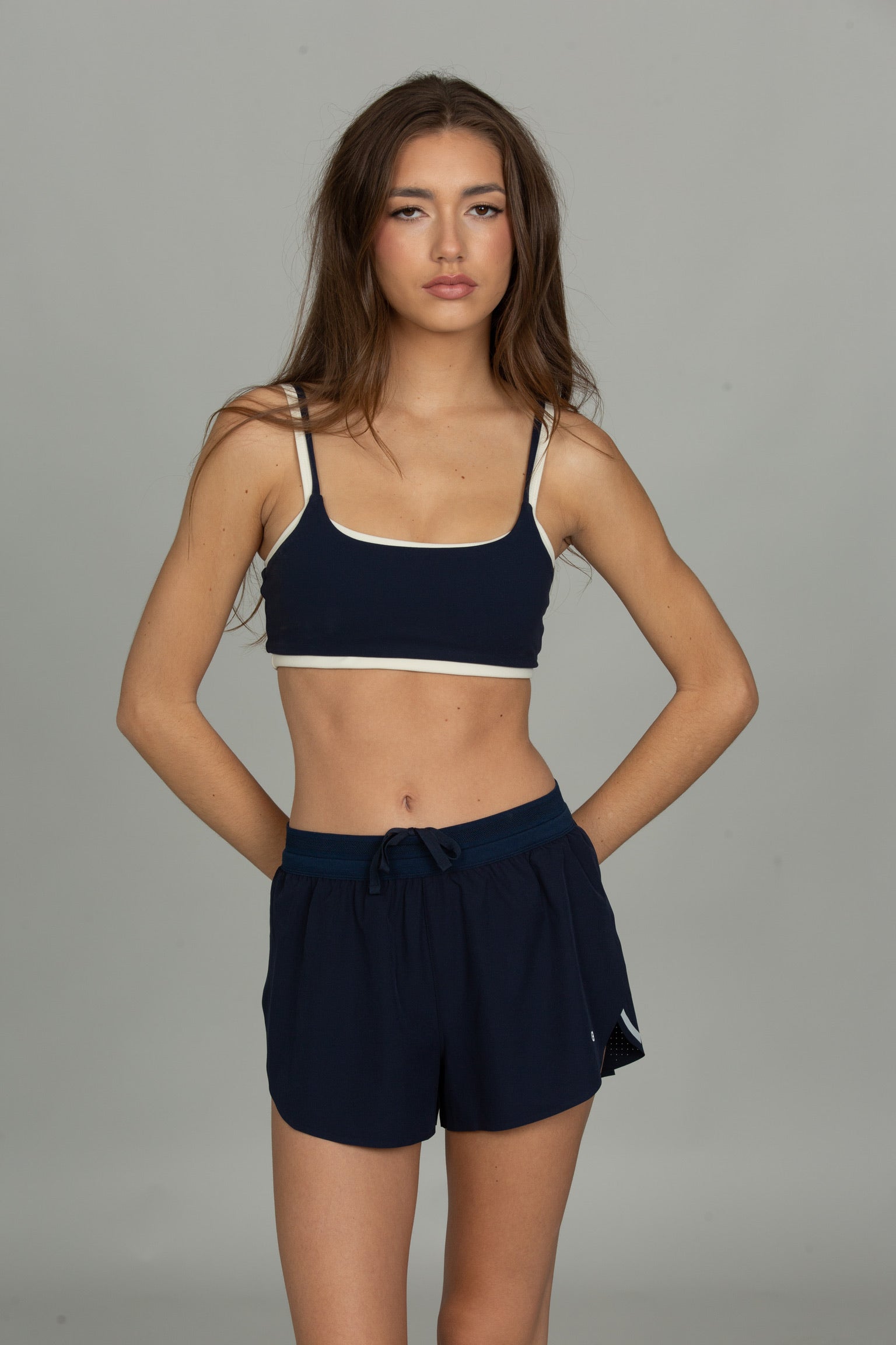 Midnight Navy Split Run Short [Pre-Order]