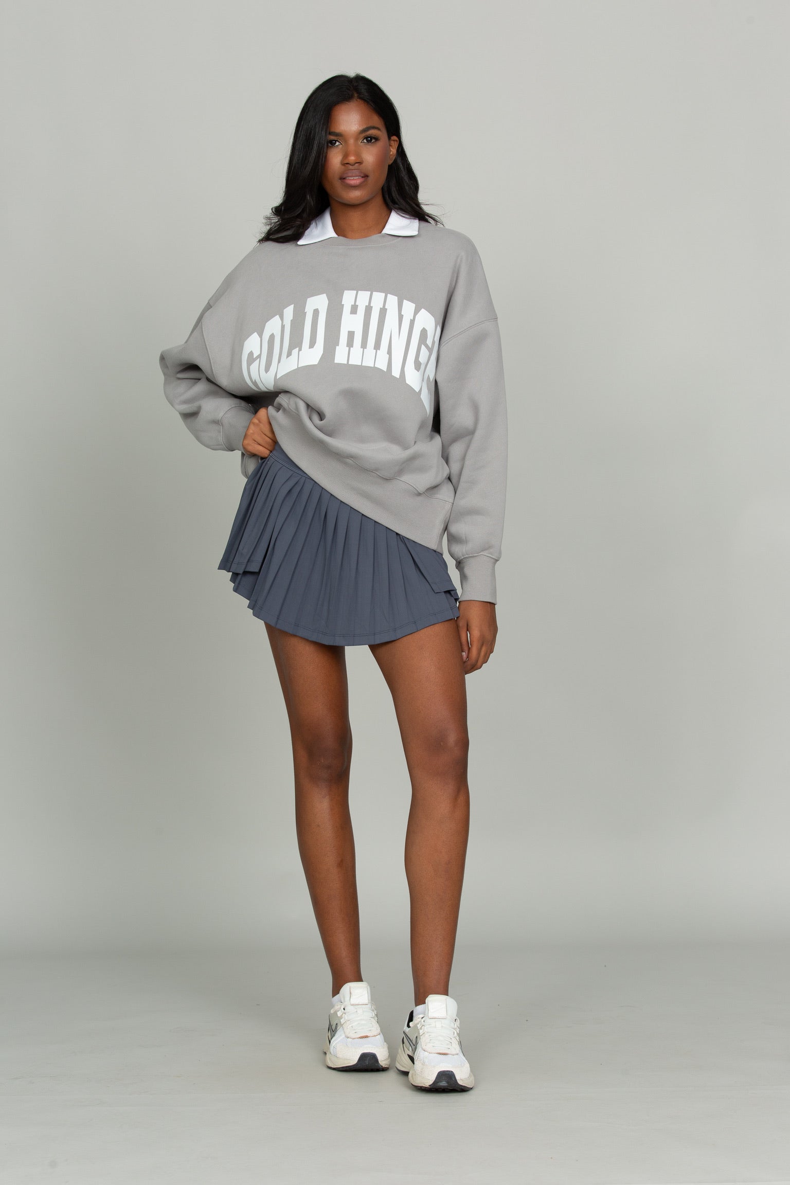 Light Grey GH Wide Arm Sweatshirt
