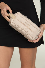 Tan Makeup Pouch