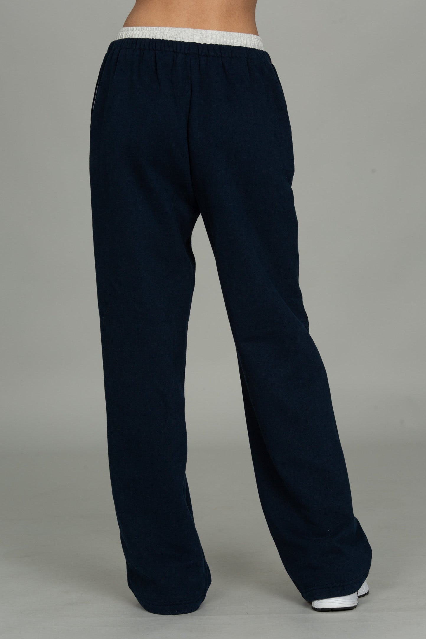 Midnight Navy GH Wide Leg Sweatpant