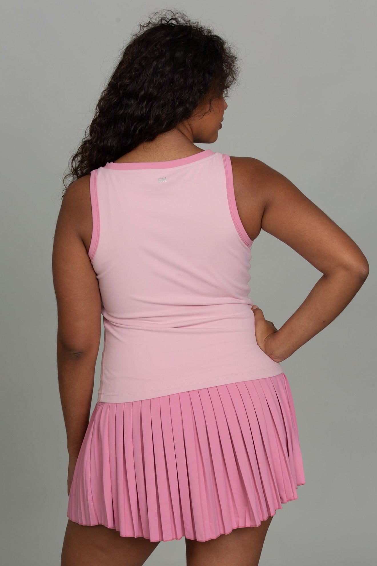 Soft Pink MotionContour V-Neck Tank