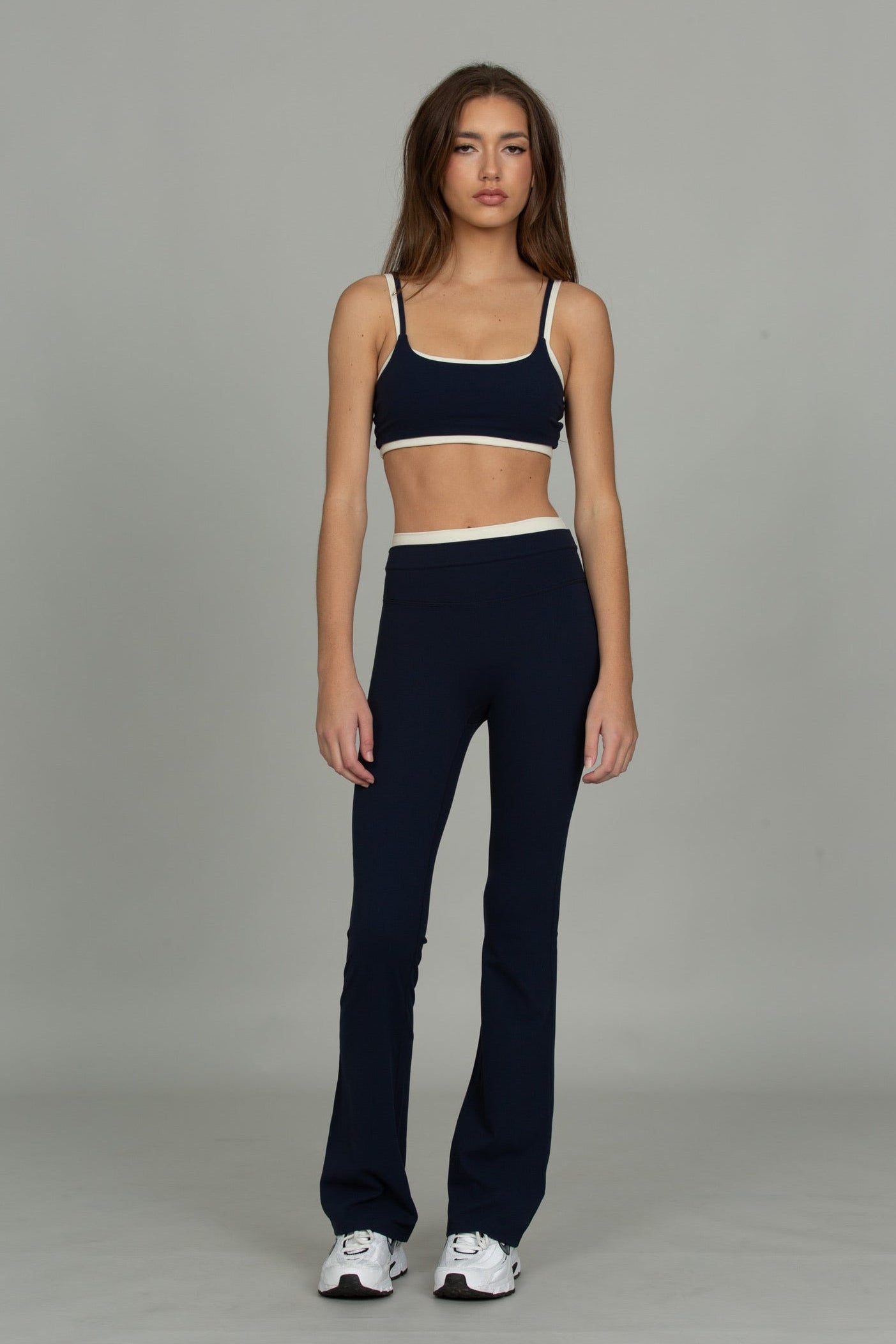 Midnight Navy Double Waist StrydeForm Flare Pant
