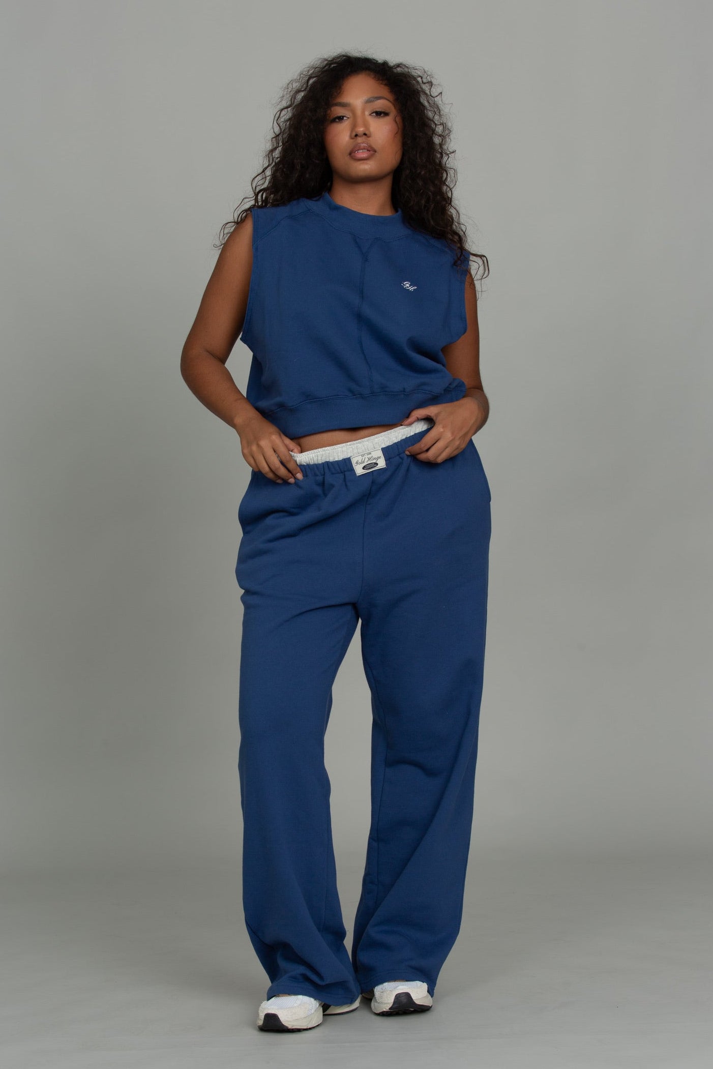 Azure Mock Neck Sleeveless Top 2.0 – Gold Hinge