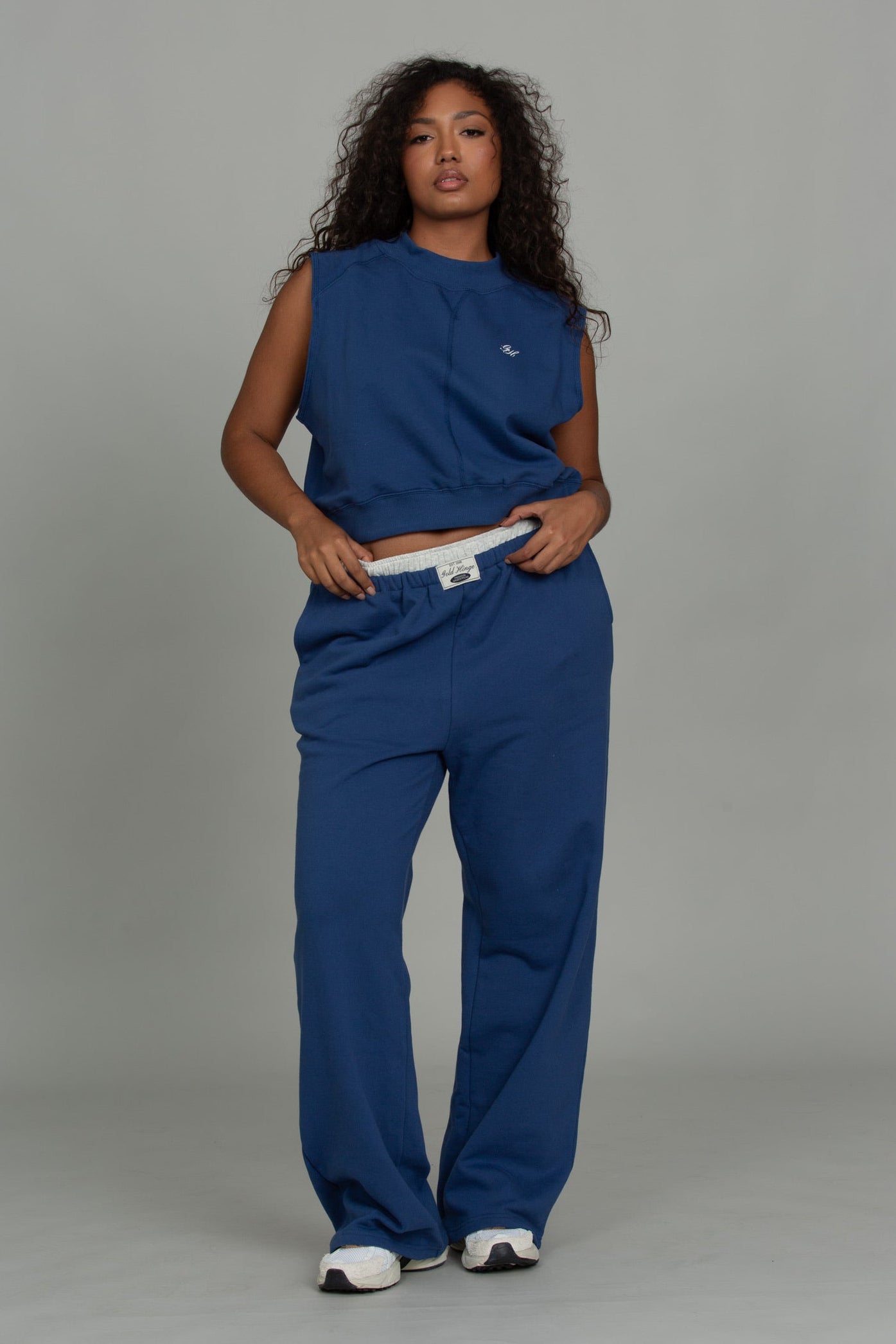 Azure Wide Leg Sweatpant