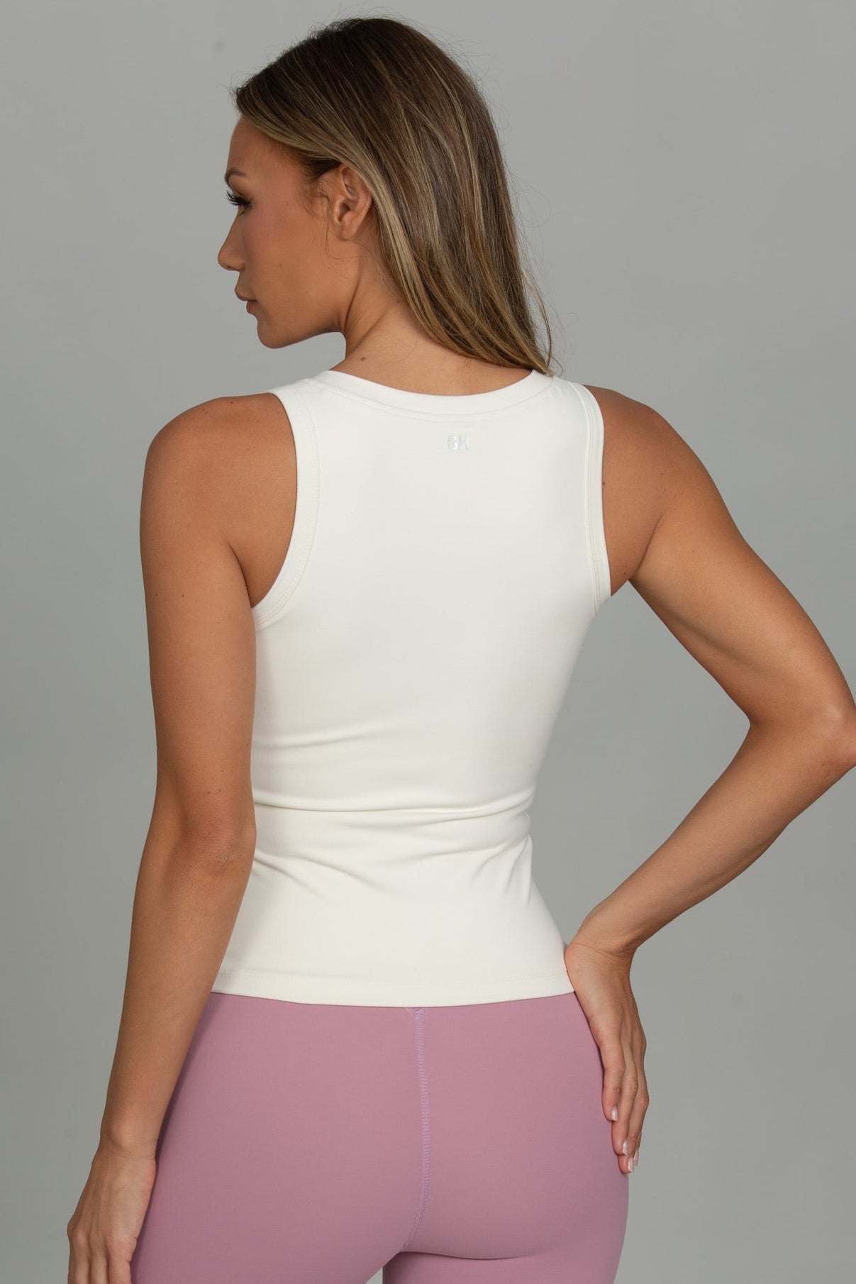 Sweet Cream MotionContour V-Neck Tank