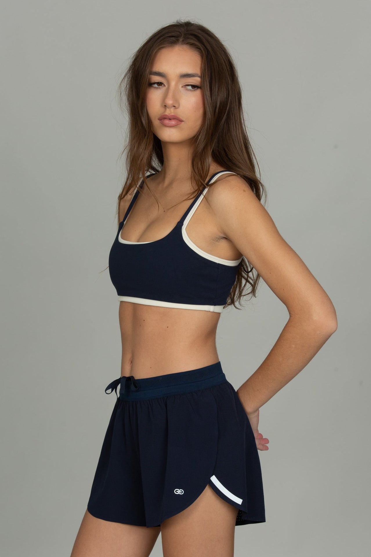 Midnight Navy Split Run Short [Pre-Order]
