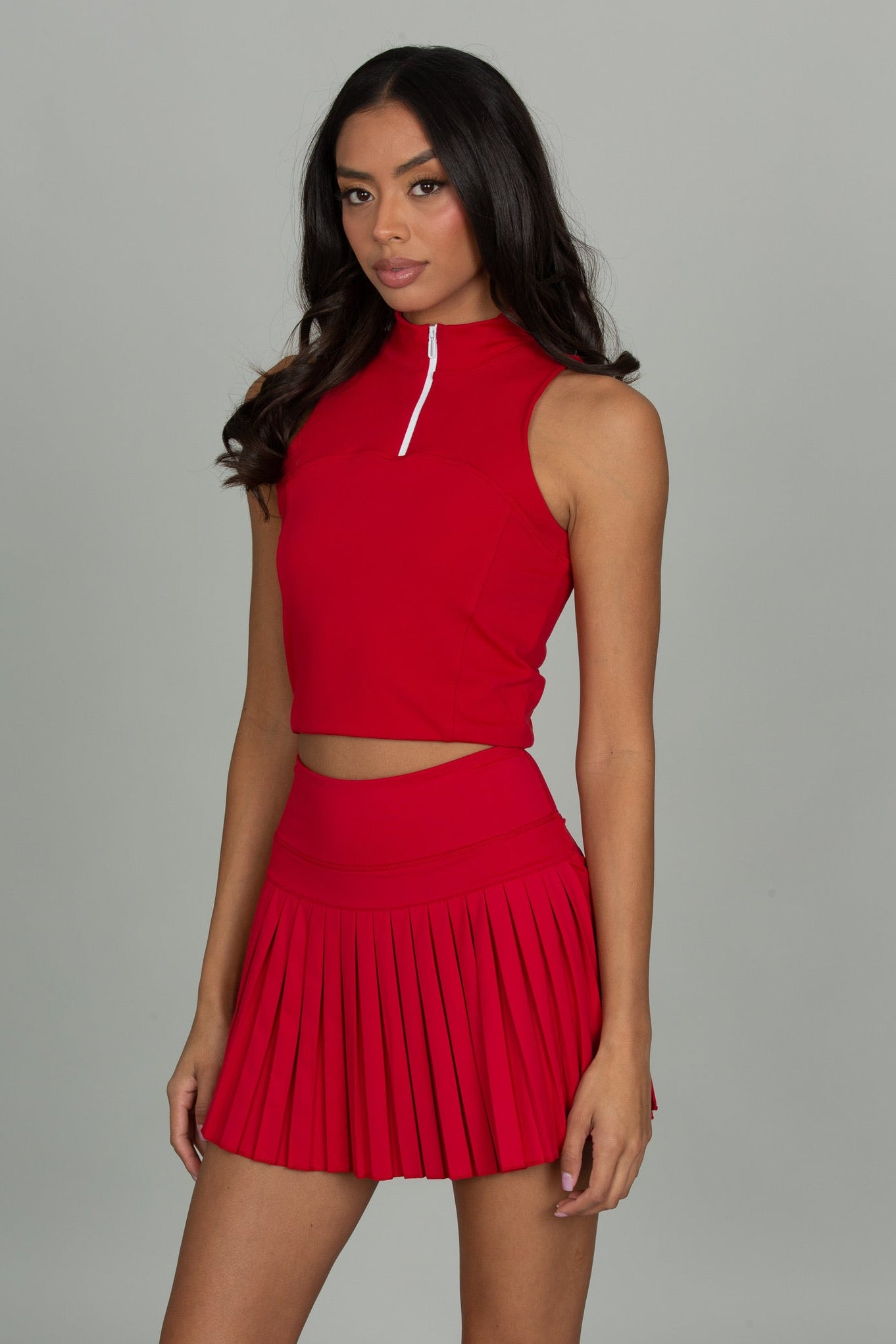 15" Ruby Pleated Tennis Skirt