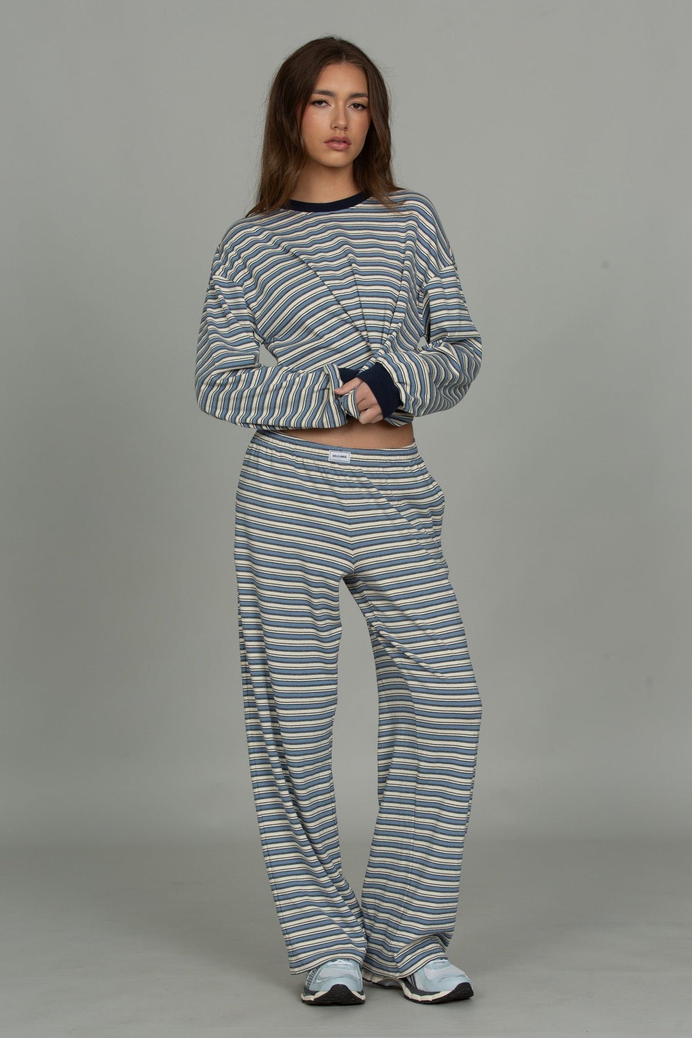 Chill Cotton Striped Pant