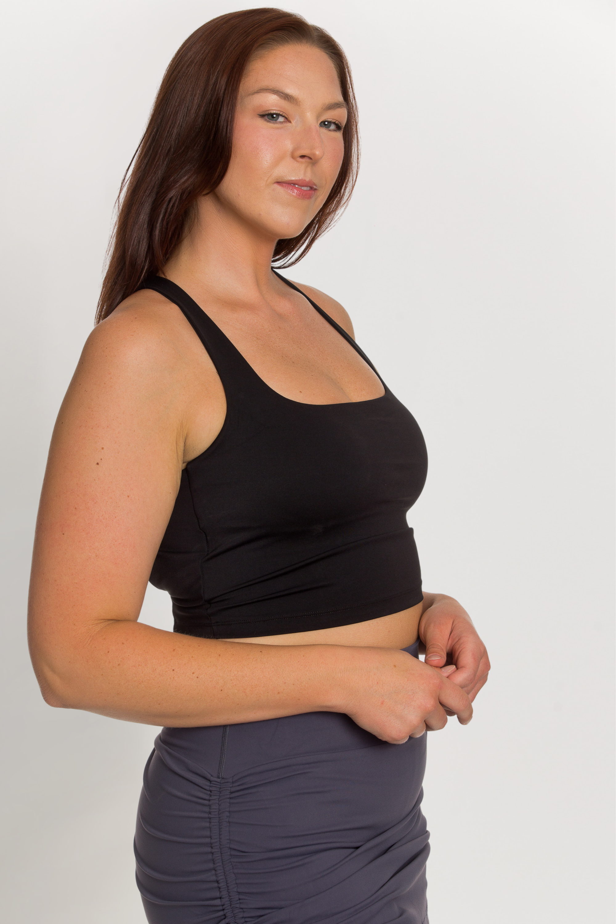 Blackout Criss Cross Back Yoga Tank