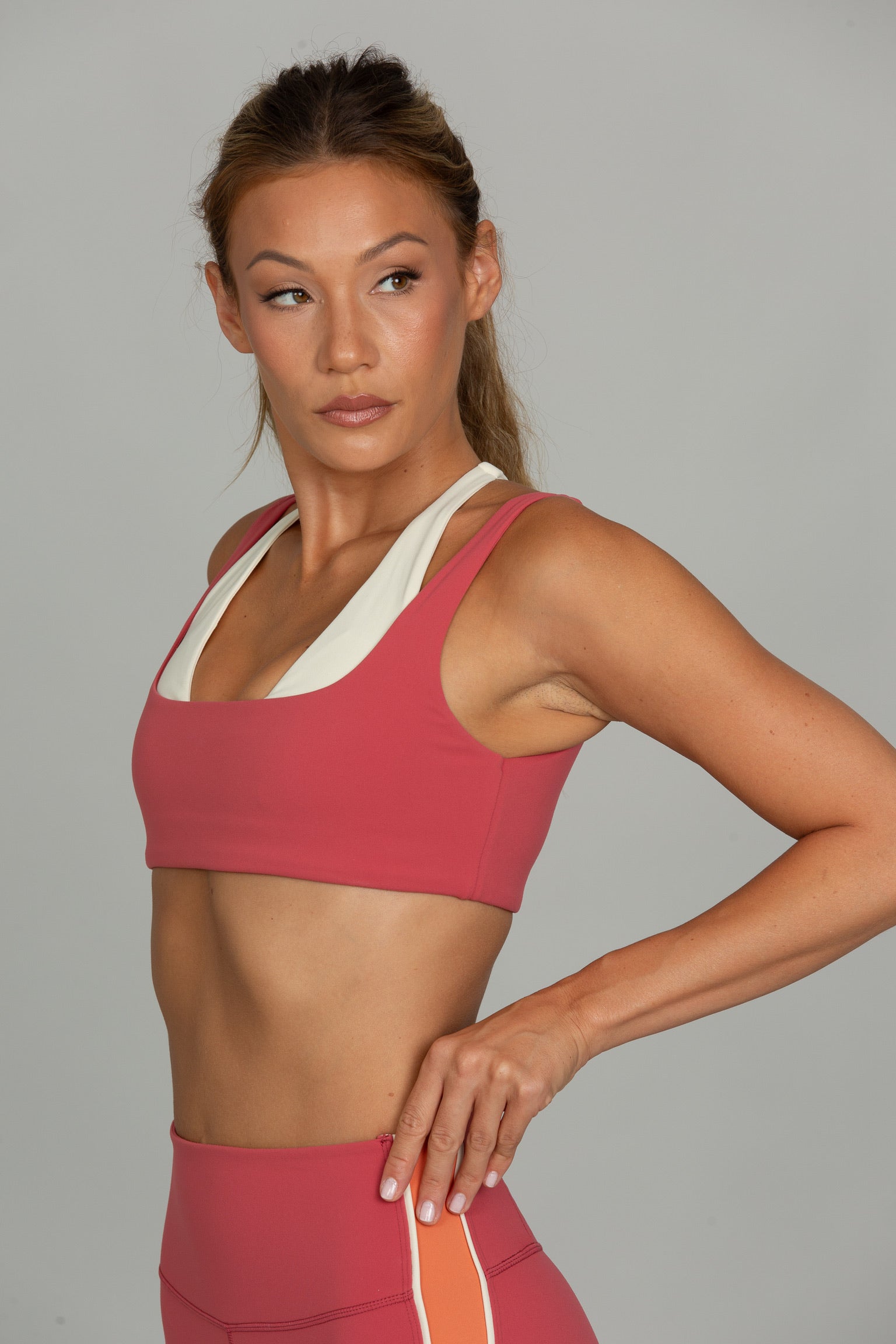 Terracotta Velocity StrydeForm Bra