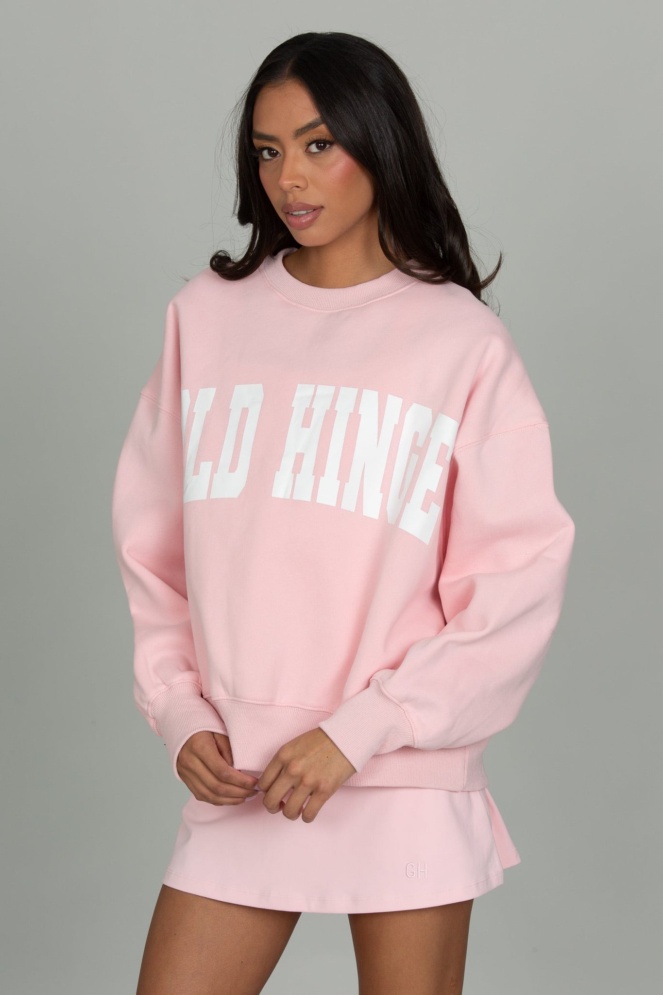 Almond Blossom GH Wide Arm Sweatshirt – Gold Hinge