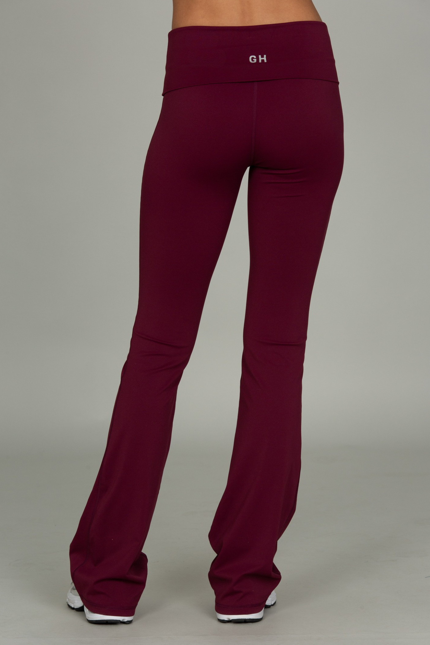 Merlot Essential Foldover Flare Pant