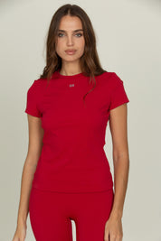 Ruby Essential Full Length Short Sleeve